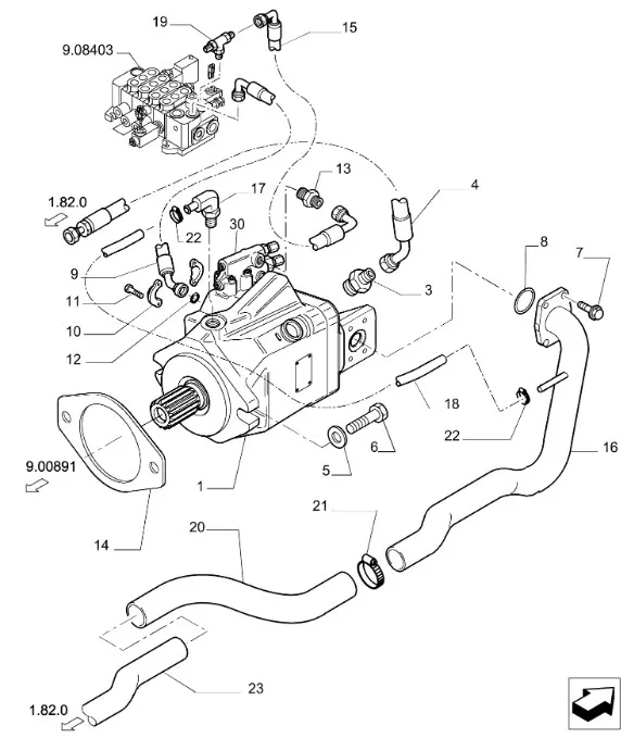 87739144 - шланг
